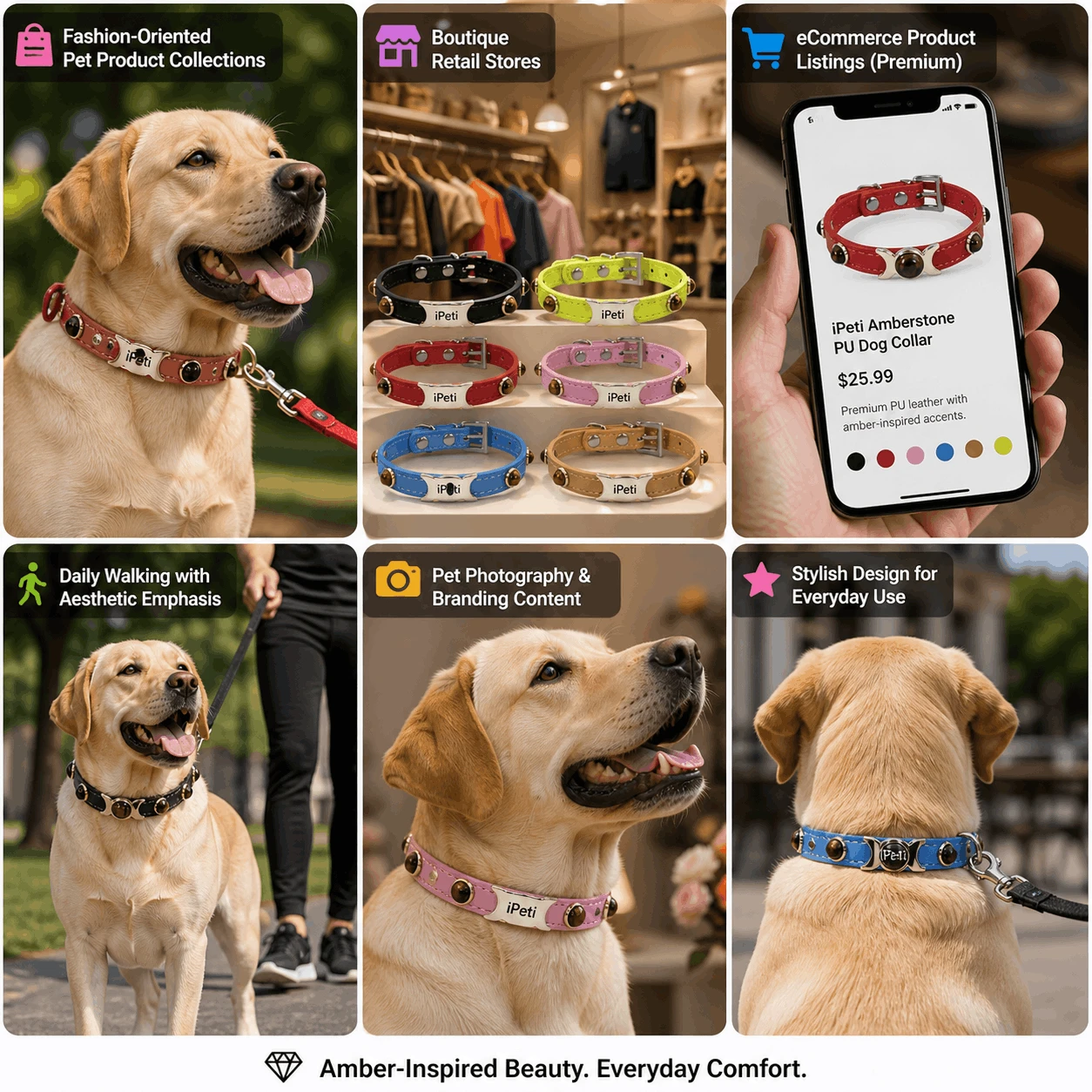 PU Dog Collar PU Dog Collar