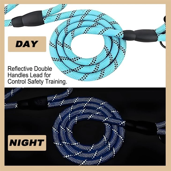 Traffic Padded Two Handle Dog Leash